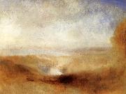 Joseph Mallord William Turner Landscape with Juntion of the Severn and the Wye oil